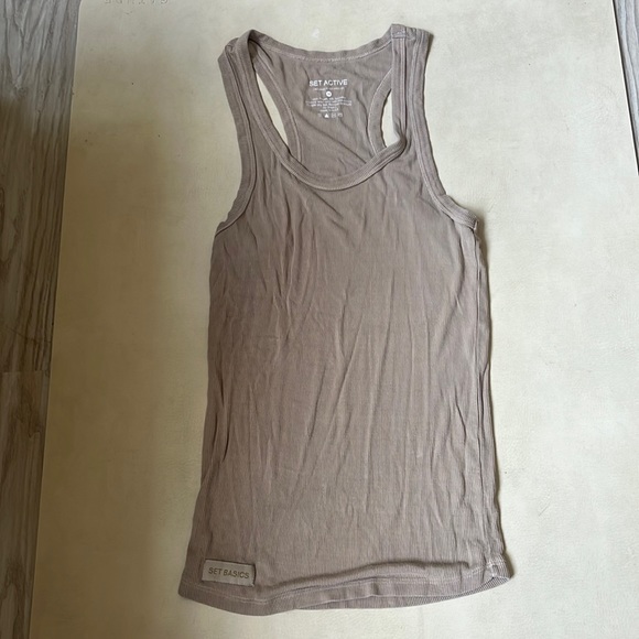 Set active set basics ribbed tank - Picture 1 of 3